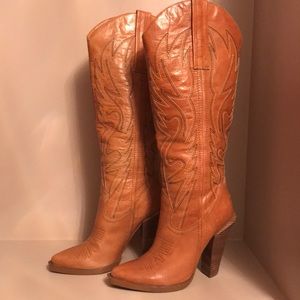 Jessica Simpson Alan Cowboy Boots